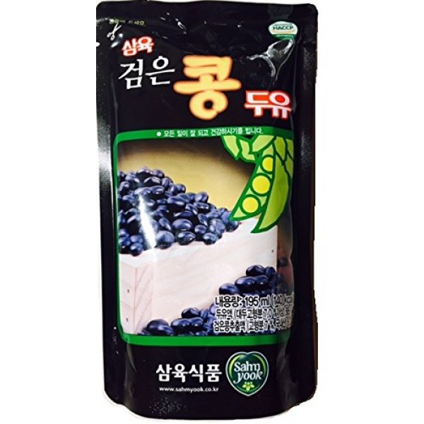 Sahmyook Black Bean Soy Milk, 6.5 Fl. Ounce Pack Of 20