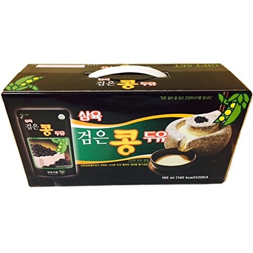 Sahmyook Black Bean Soy Milk, 6.5 Fl. Ounce Pack Of 20