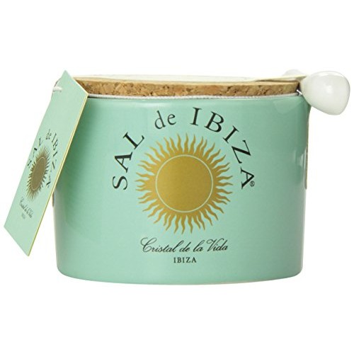 Sal De Ibiza Fleur De Sel Im Steintopf