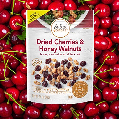 Salad Pizazz Dried Cherries & Honey Toasted Walnuts, Snack Mix a...