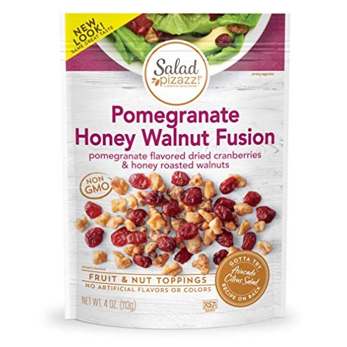 Salad Pizazz! Dried Pomegranate Flavored Cranberries &Amp; Honey Toa