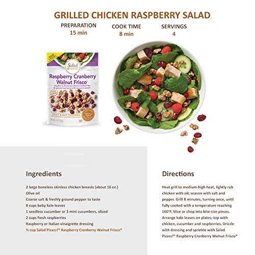 Salad Pizazz | Raspberry Cranberry Walnut Frisco | Salad Topper ... Salad Pizazz | Raspberry Cranberry Walnut Frisco | Salad Topper ...