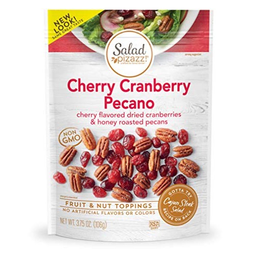 Salad Pizazz Salad Toppers, Cherry Cranberry Pecano, 3.75 Ounce Salad Pizazz Salad Toppers, Cherry Cranberry Pecano, 3.75 Ounce