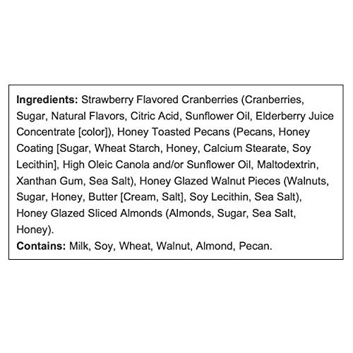 Salad Pizazz Strawberry Cranberry Honey Nut, 3.75 Ounce Pack Of