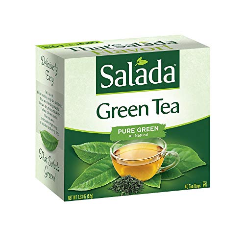 Salada Teas Green Tea, 6 Boxes Of 40 240 Tea Bags, Pure Green