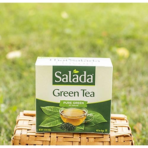 Salada Teas Green Tea, 6 Boxes Of 40 240 Tea Bags, Pure Green