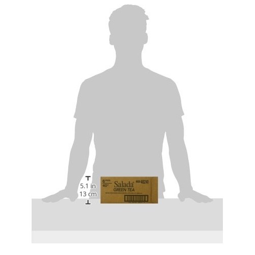 Salada Teas Green Tea, 6 Boxes Of 40 240 Tea Bags, Pure Green