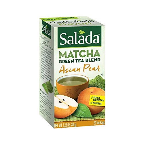 Salada Teas Matcha Green Tea, 6 Boxes Of 20 120 Tea Bags, Asia