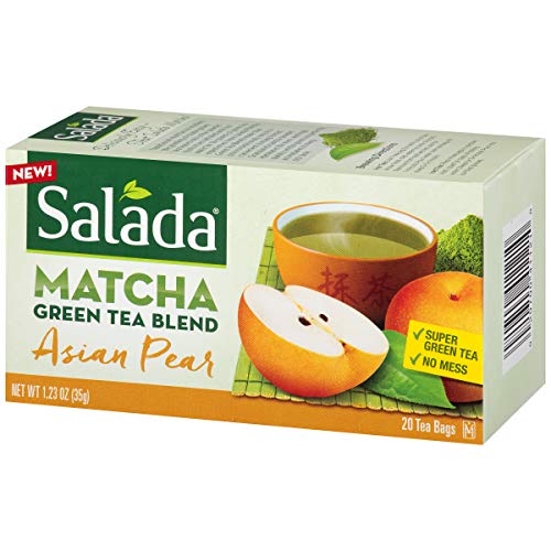 Salada Teas Matcha Green Tea, 6 Boxes Of 20 120 Tea Bags, Asia