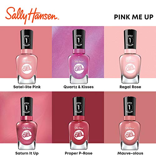 Sally Hansen Miracle Gel Nail Polish, Mauve-Olous, 0.50 Ounce