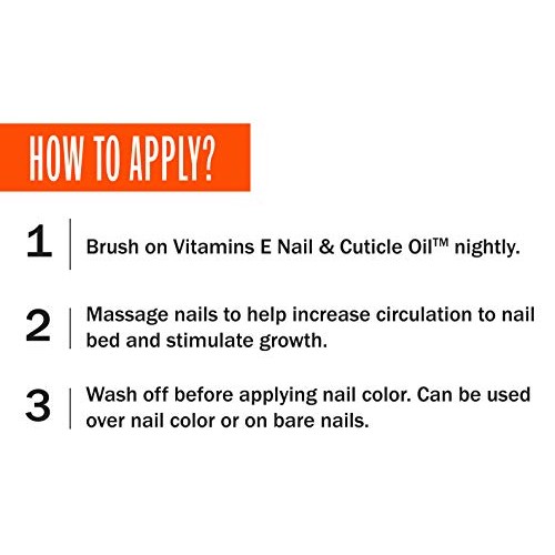 Sally Hansen Vitamin E Nail And Cuticle Oil, 0.45 Fluid Ounce