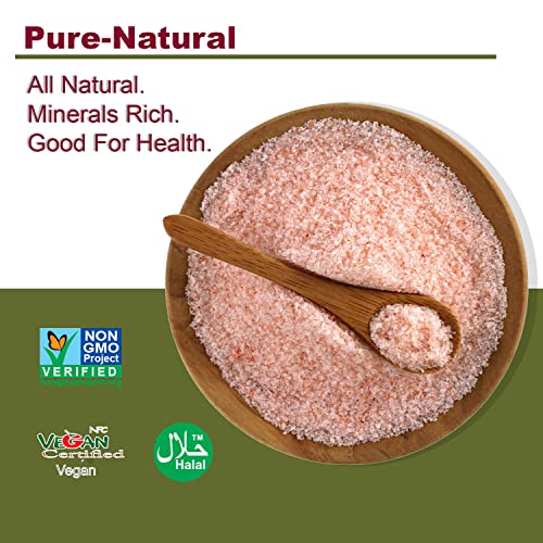Himalayan Salt Fine Grain 80oz 2.25kg, Himalayan Pink Salt, Hi...