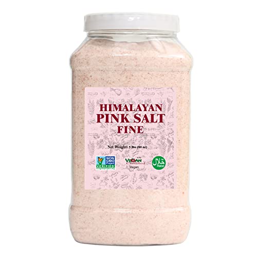 Himalayan Salt Fine Grain 80oz 2.25kg, Himalayan Pink Salt, Hi...