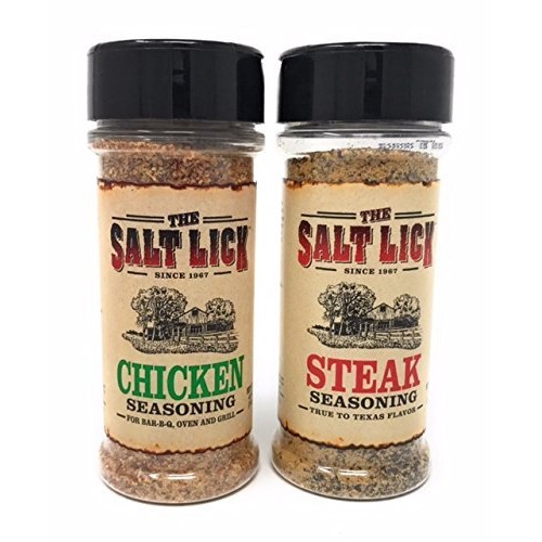 Salt Lick Bbq Seasoning Set Chicken And Steak