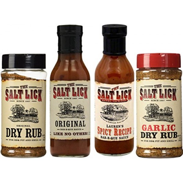 Salt Lick Favorites Assortment, one each of Original Dry Rub, Or...