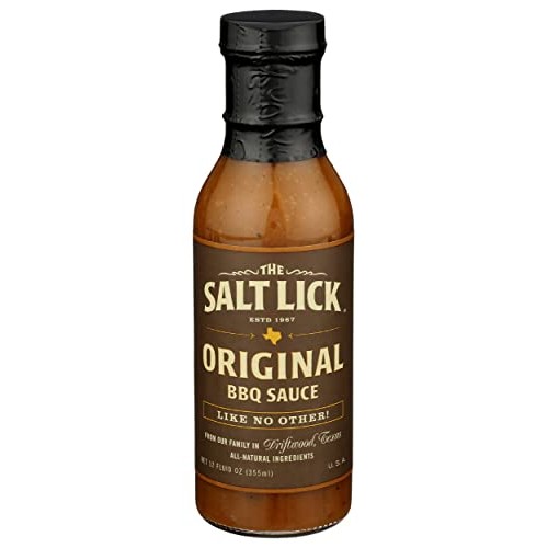 The Salt Lick, Sauce Barbecue Original Recipe, 12 Fl Oz