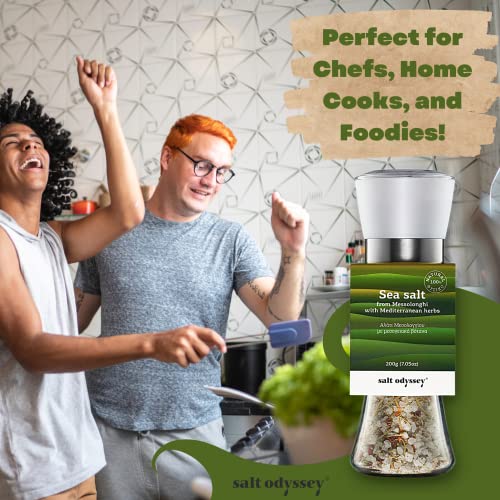 Salt Odyssey Pure Sea Salt, Salt For Seasoning Meat, Fish And Ch