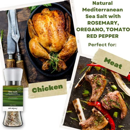 Salt Odyssey Pure Sea Salt, Salt For Seasoning Meat, Fish And Ch