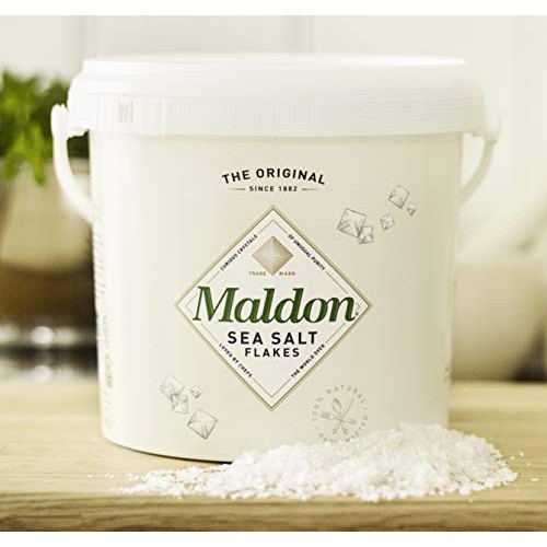 Maldon Sea Salt - Flaky Pyramid-Shaped Cystals