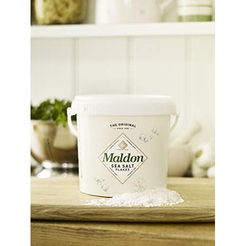 Maldon Sea Salt - Flaky Pyramid-Shaped Cystals