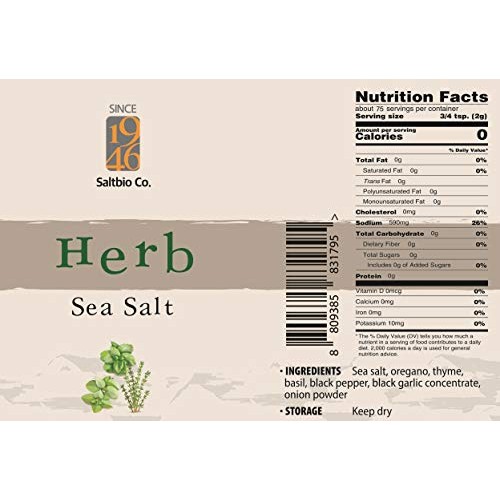 Korean Sea Salt All Natural Seasoning For Cooking, No Msg, 14.1