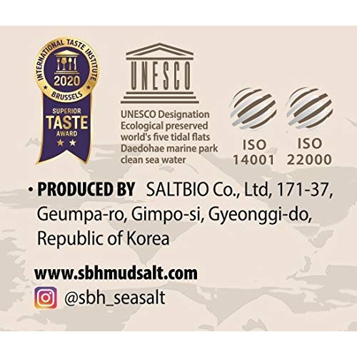 Korean Sea Salt All Natural Seasoning For Cooking, No Msg, 14.1