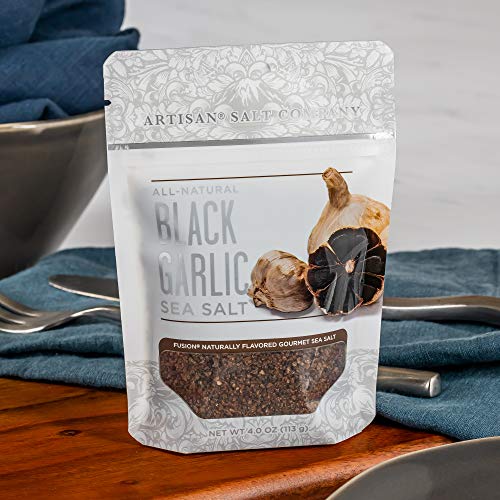 Artisan Salt Company Fusion Naturally Flavored Black Garlic Sea