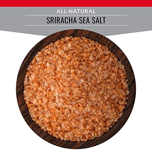Saltworks Natural Fusion Sriracha Flavored Sea Salt, Artisan Zip