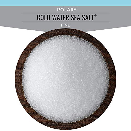 Saltworks Polar Cold Water Sea Salt, Artisan Zip-Top Pouch, 4 Ounce