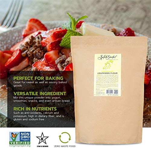 Salute Sante! Chardonnay Grapeseed Flour For Baking, Gluten-Free