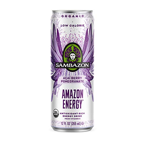 Sambazon Amazon Energy Drink, Jungle Love Acai Berry Passionfrui