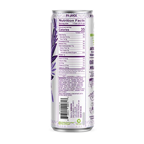Sambazon Amazon Energy Drink, Jungle Love Acai Berry Passionfrui