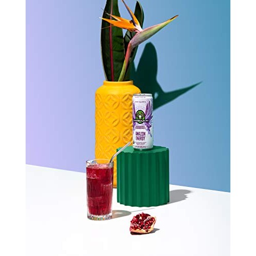 Sambazon Amazon Energy Drink, Jungle Love Acai Berry Passionfrui