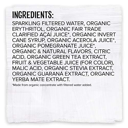 Sambazon Amazon Energy Drink, Jungle Love Acai Berry Passionfrui