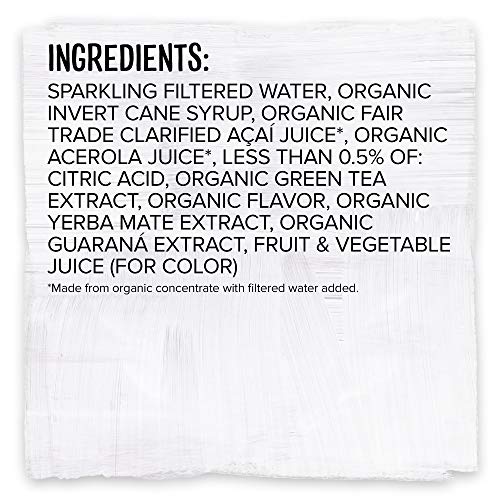 Sambazon Amazon Energy Drink, Jungle Love Acai Berry Passionfrui