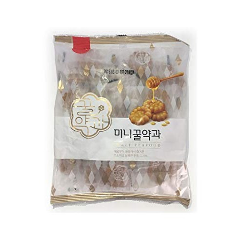 Korean Traditional Sweet Mini Honey Yak Gwa Cookies 200 G X 3 Pa
