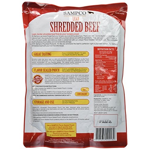 Shredded Beef 3Lb.