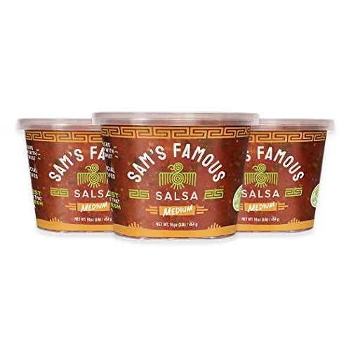 Sams Famous Salsa 3 Pack | Fresh Salsa Cold Shipped | Authentic