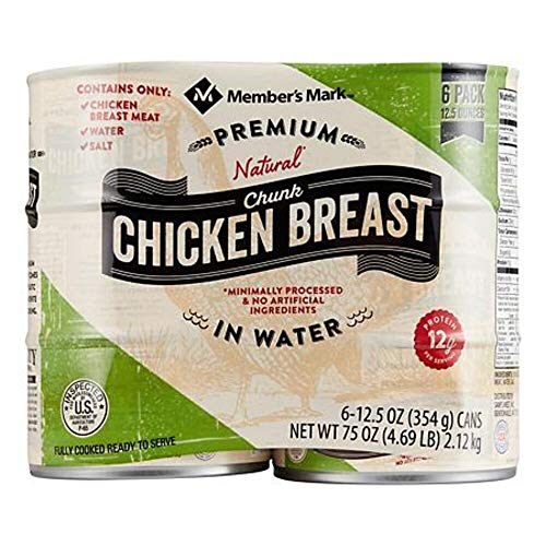 Members Mark Premium Chunk Chicken Breast 12.5 Ounce, 6 Count