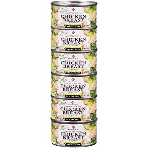 Members Mark Premium Chunk Chicken Breast 3.25 Oz., 6 Ct. P