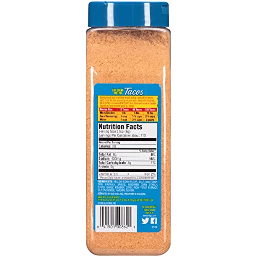 Ortega Taco Seasoning Original - 24Oz. By Sams