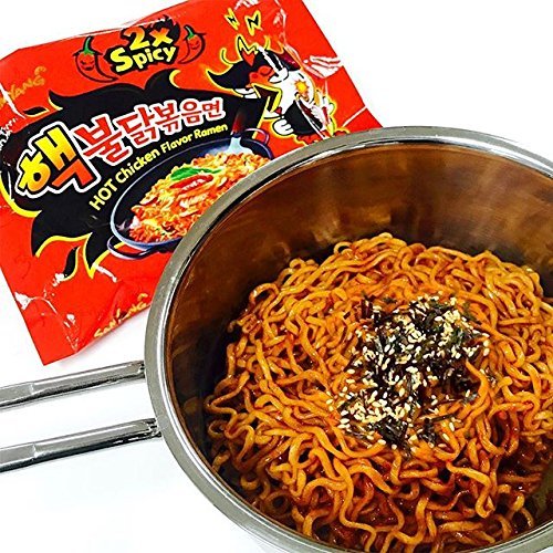 [ 2 Pack ] Samyang 2X Extra Spicy Hot Chicken Flavor Ramen Korea