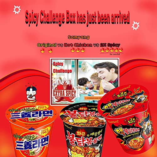 Samyang 2X Buldak Spicy Hot Chicken Stir Fried Cup Noodles Smal...