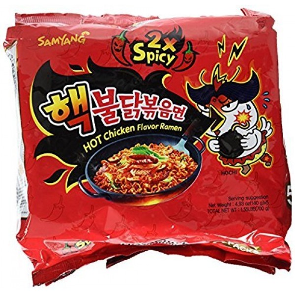 Samyang 2X Spicy Hot Chicken Flavor Ramen_Korean Spicy Noodle 1
