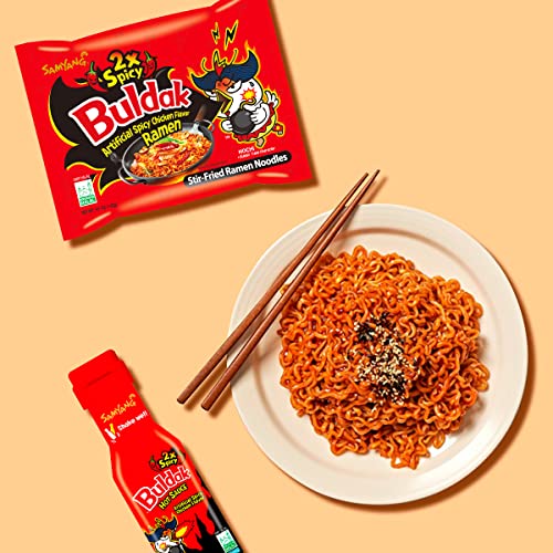 Samyang Buldak Korean Hot Spicy Chicken Stir Fried Ramen Nood...