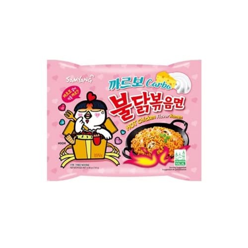 Variety Samyang Stir-fried Noodles mixed flavors