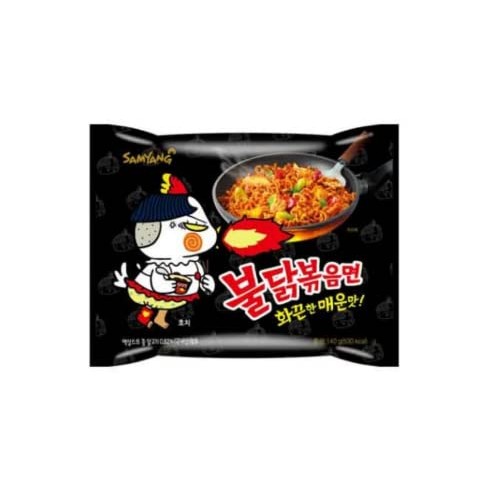 Variety Samyang Stir-fried Noodles mixed flavors