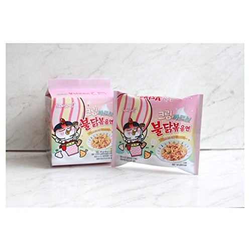 [Samyang] Cream Carbo Bulldark Spicy Chicken Roasted Noodle Soup