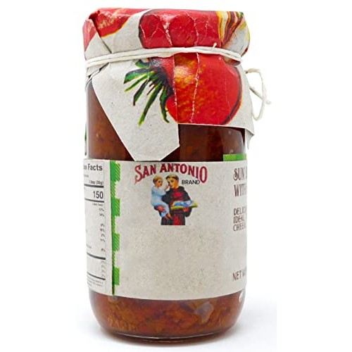 Authentic Italian Sun Dried Tomato Pesto with Almonds and Pistac...