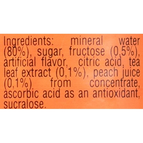 San Benedetto Iced Tea, Peach, 12 Count